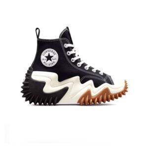 Plataforma Tractor Bota Negras Converse