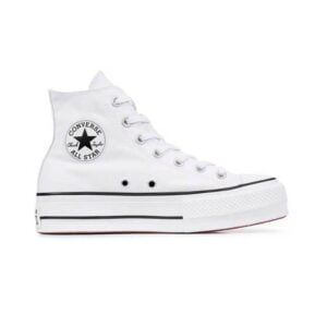 Plataforma Bota Blanca Converse