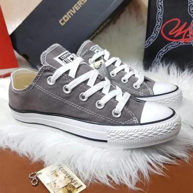 Zapatilla Gris Clásica Hombre - Imagen 2