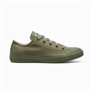Zapatillas Verde Militar Clásica Converse Mujer