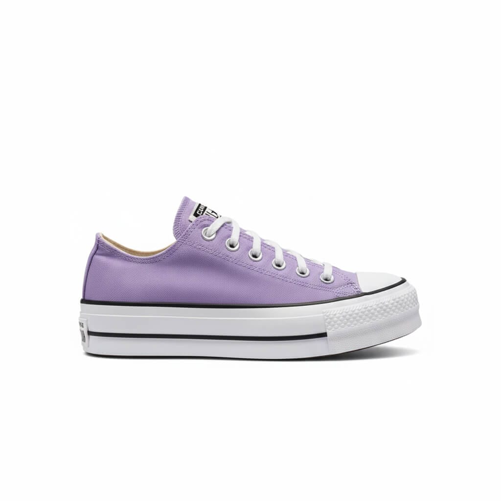 Zapatillas Lila Clásica Converse Mujer