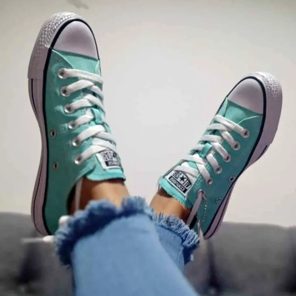 Zapatillas Verde Menta Clásica Mujer - Imagen 2
