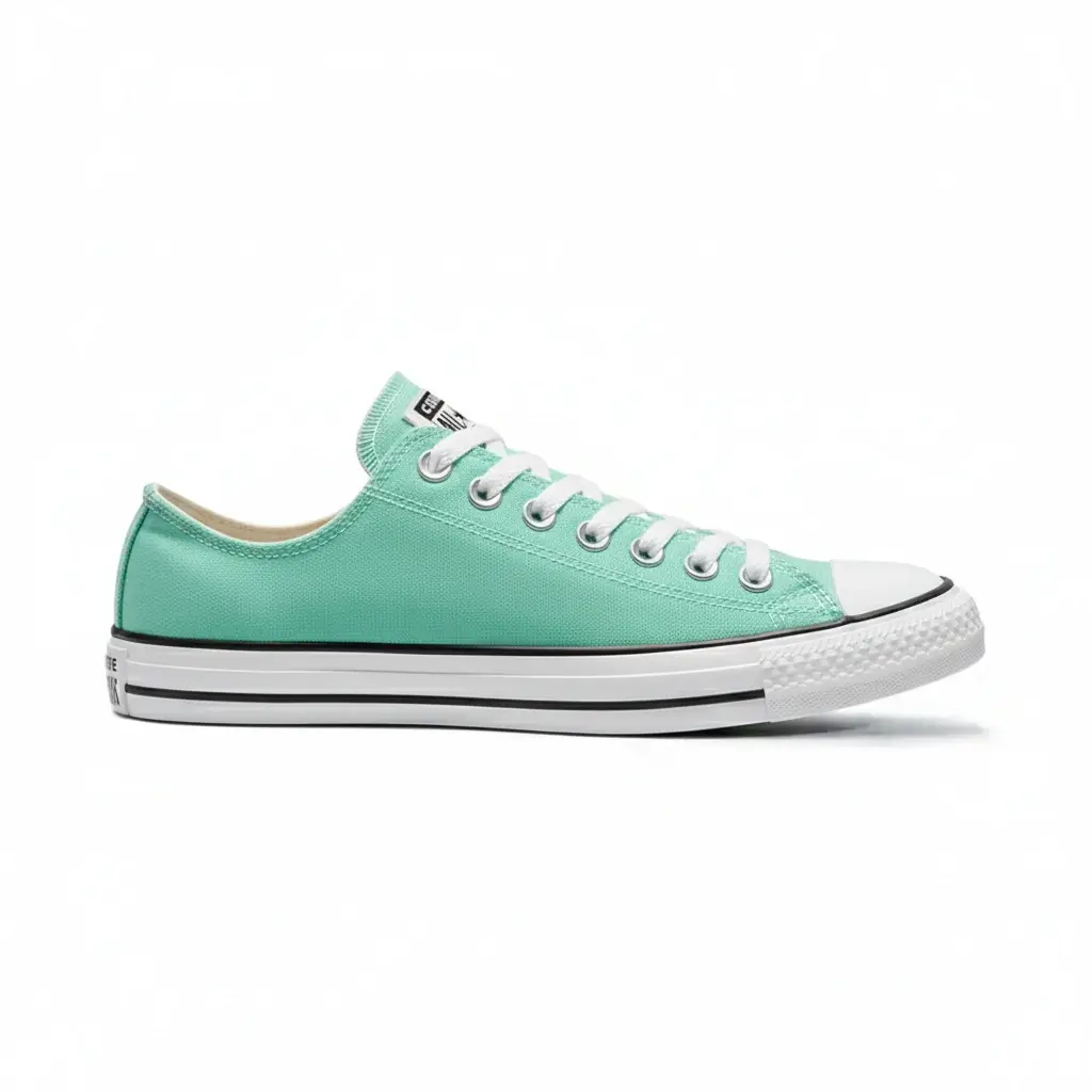 Zapatillas Verde Menta Clásica Mujer