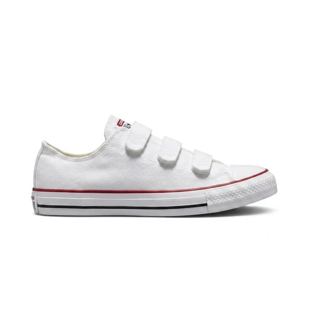 Zapatillas Blancas con Velcro Mujer